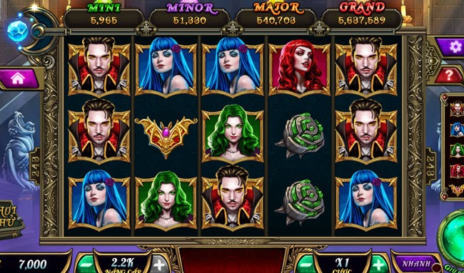 Giao diện game Bá tước quyền năng Five88